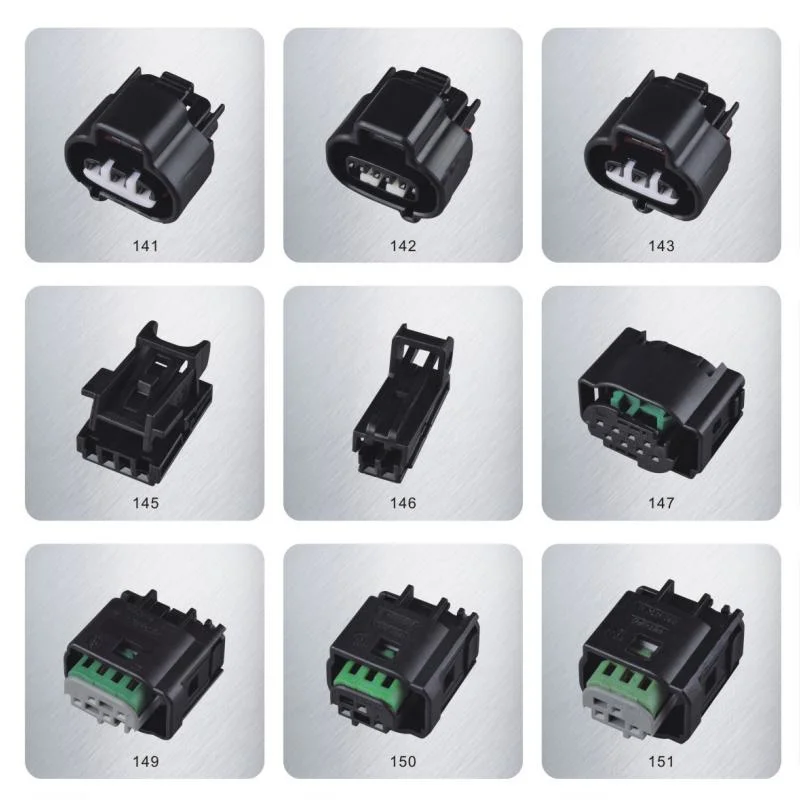 62 Holes Automotive Waterproof Connectors Female ECU Connector 1-1418883-1 1-1418882-1