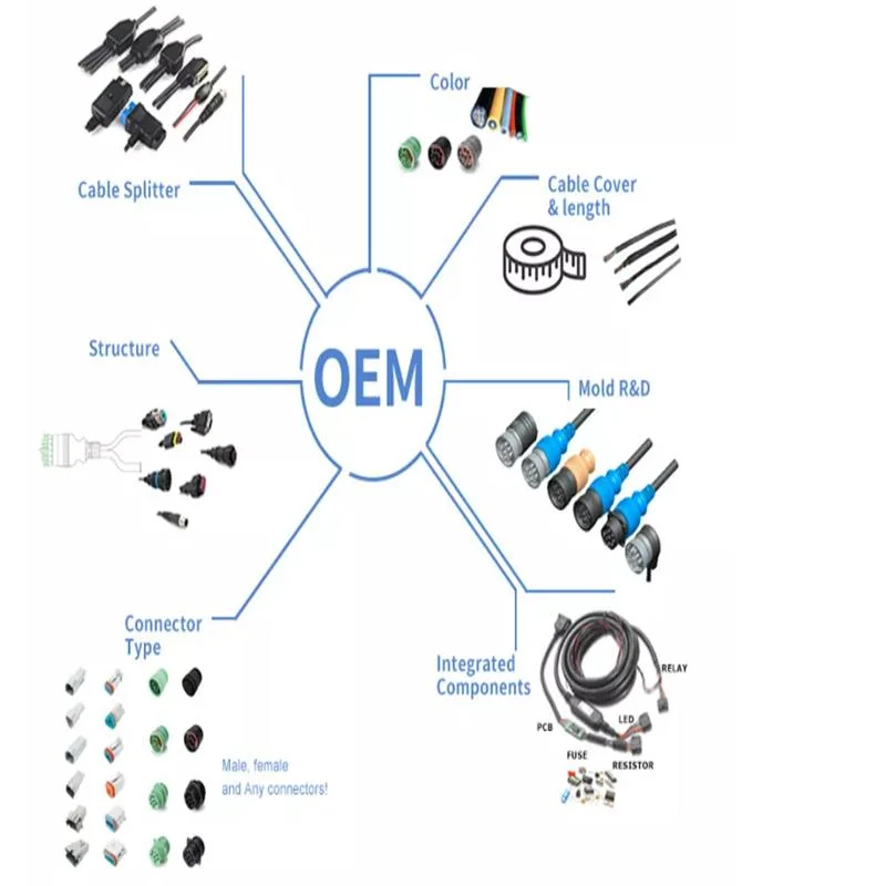 Customized Electric Connector Wiring Harness with Vh3.96 2pin Connector to Molex 5557-2pin Connector